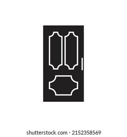 vector de puerta para presentación de iconos de símbolo del sitio web