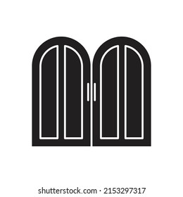 door vector for website symbol icon presentation
