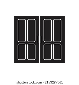 vector de puerta para presentación de iconos de símbolo del sitio web