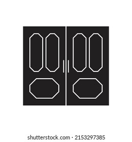 door vector for website symbol icon presentation