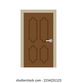 vector de puerta para presentación de iconos de símbolo del sitio web