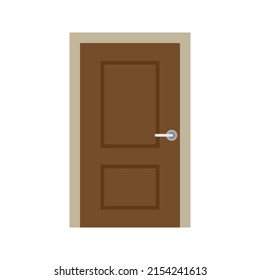 vector de puerta para presentación de iconos de símbolo del sitio web