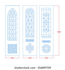 Door vintage design different models