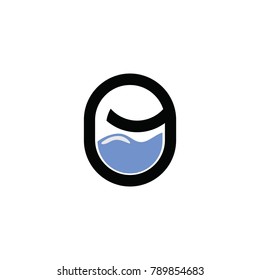 door of water logo vector 