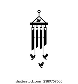 Door Wind Chime vector design