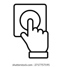 Türklingel Symbol Vektor Design Template Einfach und modern