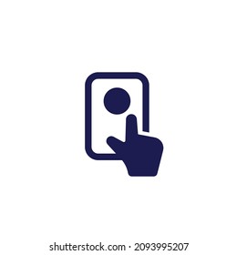 timbre, pulse un icono de botón