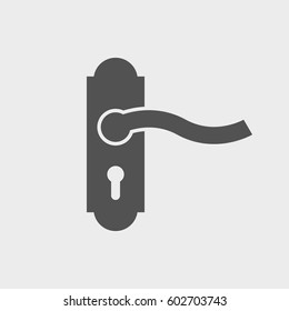 Doorknob, Door Handle Icon