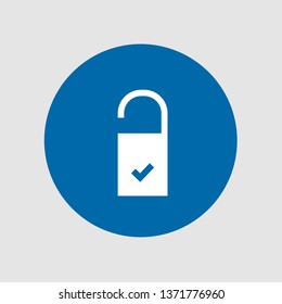  Doorknob icon. Editable  Doorknob icon for web or mobile.