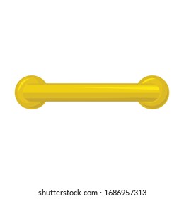 Doorknob vector icon.Cartoon vector icon isolated on white background doorknob.