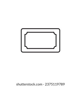 doormat icon vector template illustration logo design