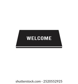 Doormat icon vector template illustration logo design
