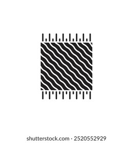Ícone de capacho modelo de vetor ilustração design de logotipo