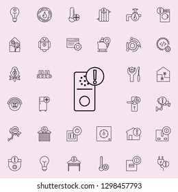 doorphone sign icon. Automation icons universal set for web and mobile