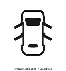 Open Car Door Icon Images Stock Photos Vectors Shutterstock