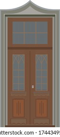 The Doors retro open facade city
