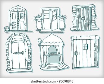 Doors Vector