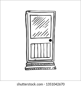 the doors vector sketch