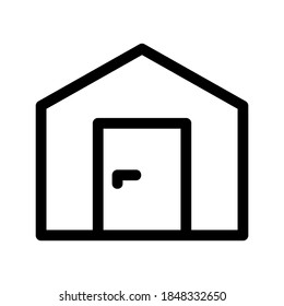 doorway icon or logo isolated sign symbol vector illustration - high quality black style vector icons
