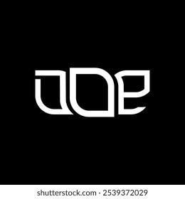 DOP logo design, DOP simple and modern logo. DOP luxurious alphabet design  
