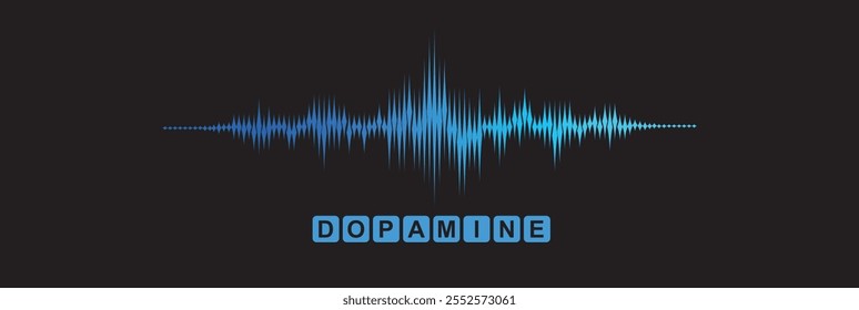 Texto de dopamina sobre fondo blanco