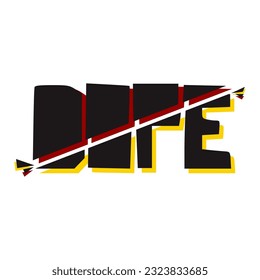 Dope Typography Patch V81 Patch Streetwear, Urban, Luxury, Modern Design Patch Commercial Use