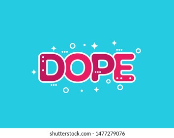 dope vector print design, art