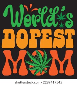 World’s dopest mom retro design