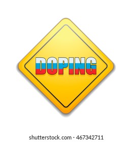 Doping Hazrd sign
