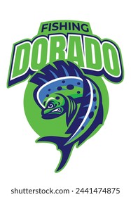 Dorado Fishing Sport Logo Mascot Design