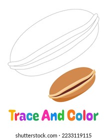 Dorayaki in flat style isolated
