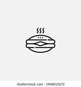 Dorayaki icon sign vector,Symbol, logo illustration for web and mobile