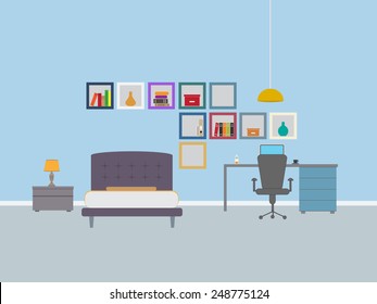 Dorm Room Interior