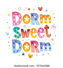 Free Free Dorm Sweet Dorm Svg 150 SVG PNG EPS DXF File