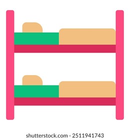 Dormitory icon for web, app, infographic, etc