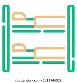 Dormitory icon for web, app, infographic, etc