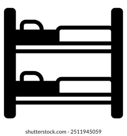 Dormitory icon for web, app, infographic, etc