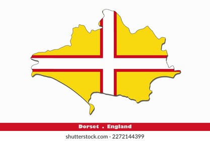 Dorset County of England Flag