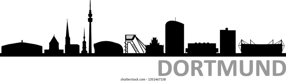 Dortmund Skyline Cityscape