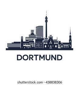 Dortmund Skyline Emblem