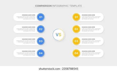 Dos and Don’ts Comparison Infographic Design Template