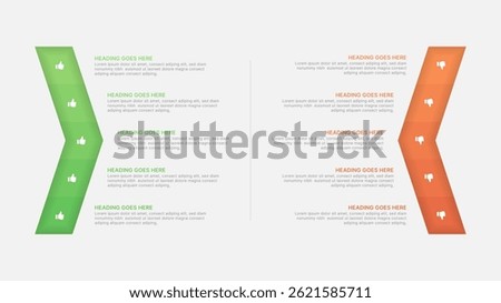 Dos and Don’ts Comparison Infographic Design Template