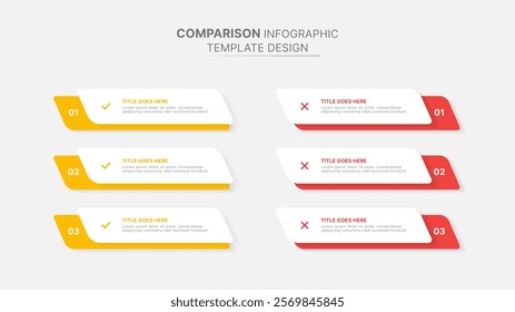 Dos and Don’ts Comparison Modern Infographic Design Template