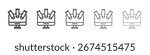 DOS icon design, logo, app, UI. Vector illustration, EPS