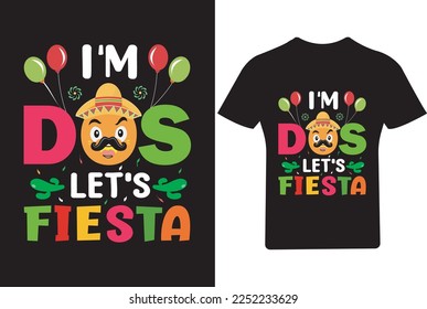 Dos let's fiesta Cinco de mayo T Shirt,