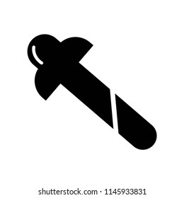 Dosage medical tool icon vector icon. Simple element illustration. Dosage medical tool symbol design. Can be used for web and mobile.