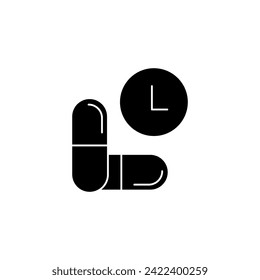 dose concept line icon. Simple element illustration. dose concept outline symbol design.