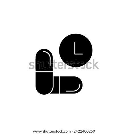 dose concept line icon. Simple element illustration. dose concept outline symbol design.