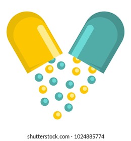 Dose icon. Cartoon illustration of dose vector icon for web