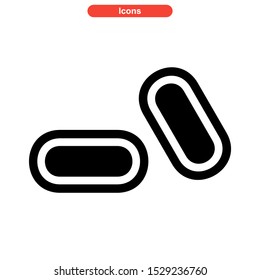 dose icon isolated sign symbol vector illustration - high quality black style vector icons
